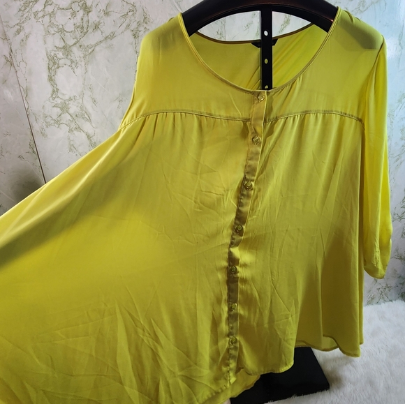 GEORGE Neon Button Front Blouse - Picture 8 of 12